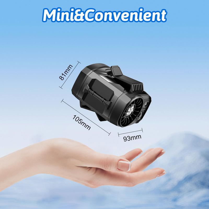 WS 3-in-1 Portable Fan(3000mAh,LED light,SOS light,3-in-1)